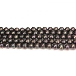 Perle de Cultura Rotunde Margele Pentru Bijuterii - 11x11 mm - Lungima Sirag 39 cm