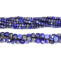 Lapis Lazuli Cub Fatetat Margele Pietre Semipretioase pentru Bijuterii - Intre 2 si 4 mm
