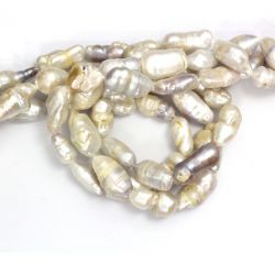 Perle de Cultura Baroc Margele Pentru Bijuterii 16-27 x 11-14 mm - Lungima Sirag 39 cm