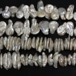 Perle de Cultura Heishi Margele Pentru Bijuterii 3-14 x 15-26 mm - Lungima Sirag 39 cm