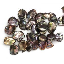 Perle de Cultura Heishi Margele Pentru Bijuterii 15-20 x 17-20 mm - Lungima Sirag 40 cm