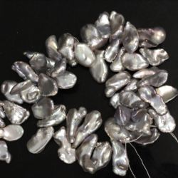Perle de Cultura Heishi Margele Pentru Bijuterii 6-9 x 15-25 mm - Lungima Sirag 40 cm - AAA
