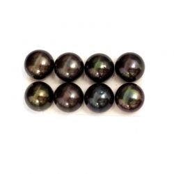 Perle de Cultura Disc Margele Pentru Bijuterii 10x7 mm - Cu Gaura - 6 Buc