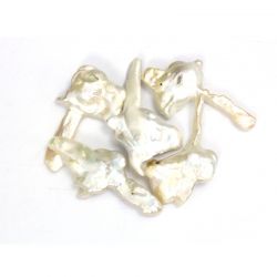 Perle de Cultura Baroc Neregulat Margele Pentru Bijuterii - Fara Gaura 54-60 x 29-35 mm - 1 Buc