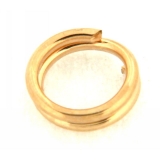 Za Split Gold Filled Rotunda 4.5 mm - 1 Buc
