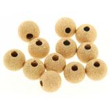Margele Gold Filled Sablate Rotunde - Stardust Laser Cut Beads 7.0H1.8 mm - 1 Buc