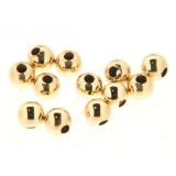Margele Gold Filled Rotunde - Shiny Beads 30H1.2 mm - 1 Buc