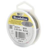 Cablu Siliconat Beadalon de 0.30 mm, 19 Strand Lungime 9.2 m 1 - Buc