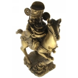 Zeul Bogatiei Chai Shen Yeh - Statueta din Bronz 110 mm