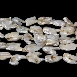 Perle de Cultura Margele Pentru Bijuterii Baroc - 24-33 x 15-24 mm - Lungima Sirag 42 cm