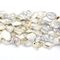 Perle de Cultura Margele Pentru Bijuterii Baroc - 20-28 x 13-18 mm - Lungima Sirag 39 cm