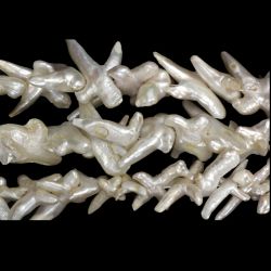 Perle de Cultura Baroc Margele Pentru Bijuterii 22-37 x 28-62 mm - Lungima Sirag 40 cm - AAA